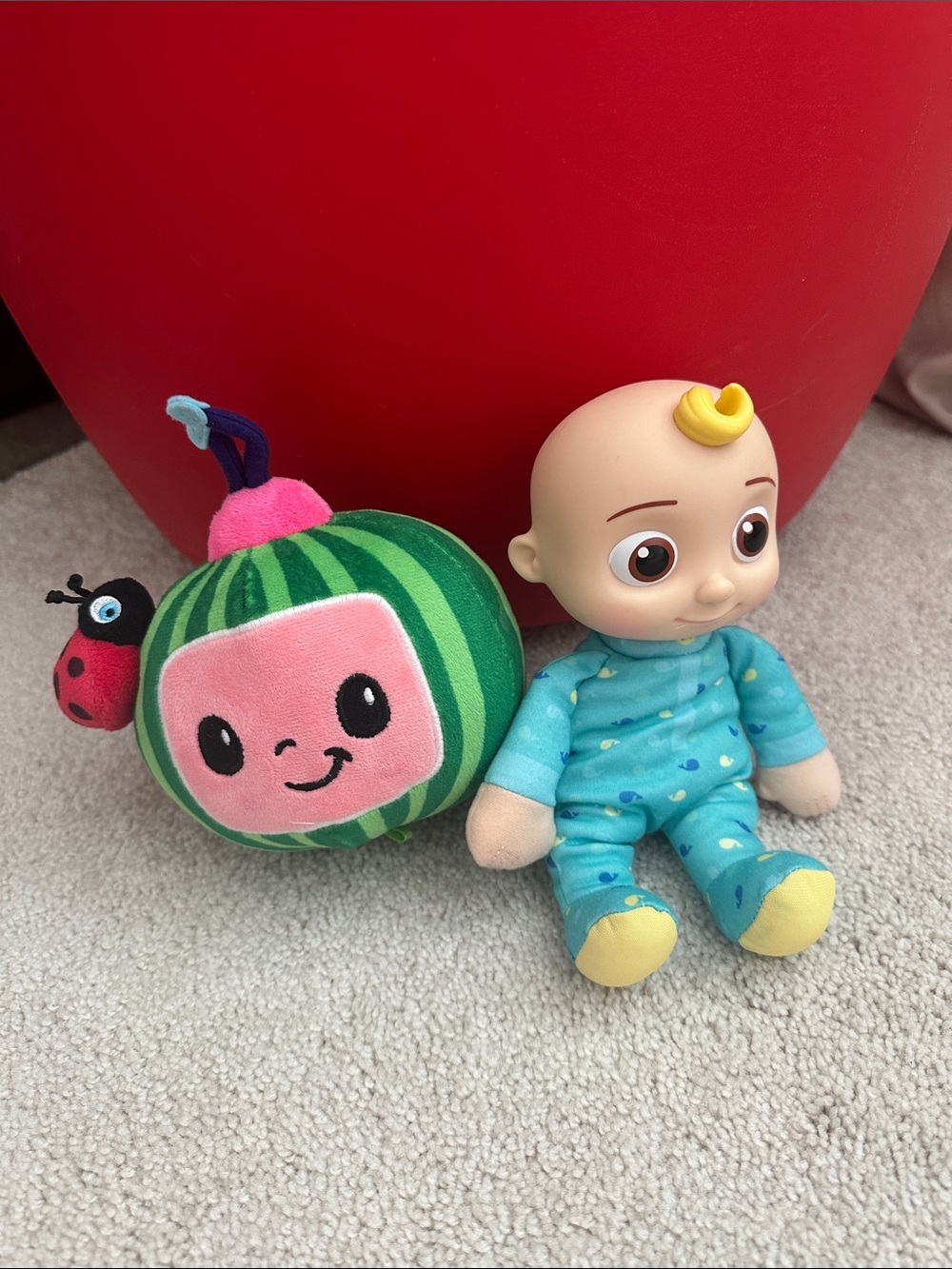 Blue Plush JJ and Cocomelon Plush Toy